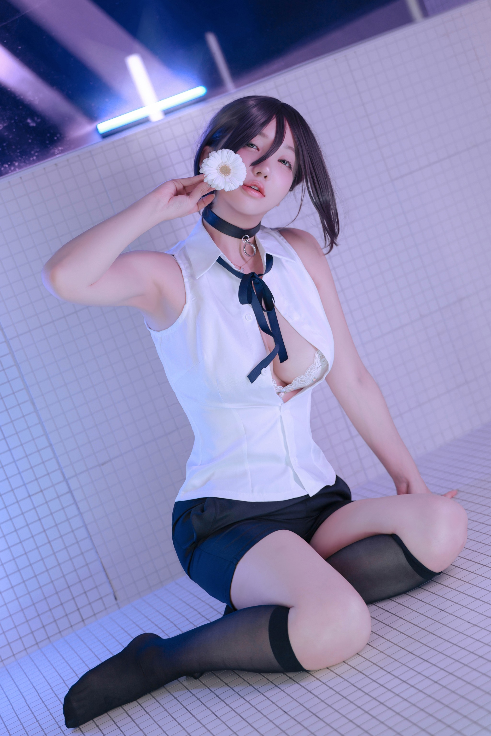 图片[1]-孫樂樂 – NO.094 손예은(孫樂樂Son Ye-Eun) Reze Chainsaw Man [77P]-XikXak